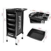 SalonLand Hair Salon Trolley Tools Car Hair Stylist Trolley for Hairdresser - GreenLife - Salon Trolley